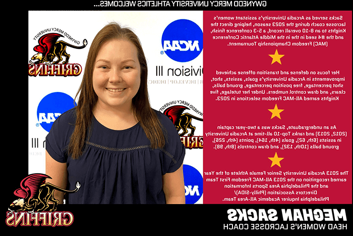 Sacks Named Gwynedd Mercy University Head Women's Lacrosse Coach